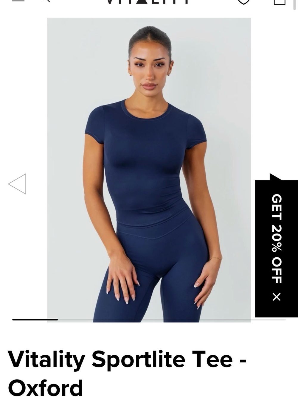 Blue Short Sleeve Tee